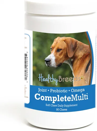 Miniatura 317 de Healthy Breeds Pug todo en uno multivitamínico suave masticable 60
