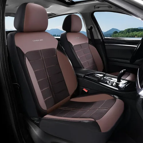 Miniatura 23 de Coverado Funda de asiento de automóvil, funda de asiento delantero de automóvil, malla de aire 3D, protectores de asiento transpirables, diseño