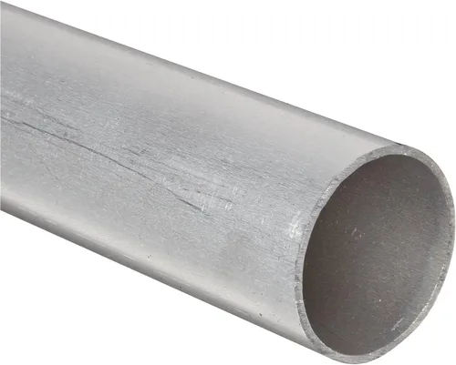 Miniatura 2 de Tubo de aluminio 6061 redondo, acabado sin pulir, extruido, temperamento T6, ASTM B221, diámetro exterior de 2 pulgadas, grosor de pared de 0.125