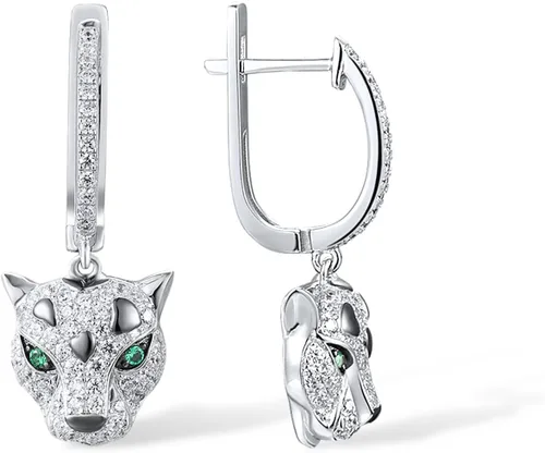 Miniatura 2 de Santuzza Aretes hipoalergénicos de plata de ley para mujer