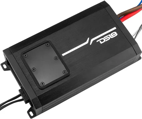 Miniatura 5 de KICKER Paquete de altavoces y amplificador de 8 pulgadas Wakeboard Altavoces de torre (blanco) con amplificador marino DS18 de 320 W de 2 canales