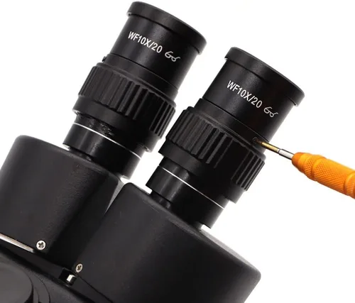 Miniatura 4 de Microscope Kit Widefield Scale WF10X WF20X Stereo Microscope Eyepieces for Binocular Trinocular Microscope Monocular Oculars Microscopio Microscope