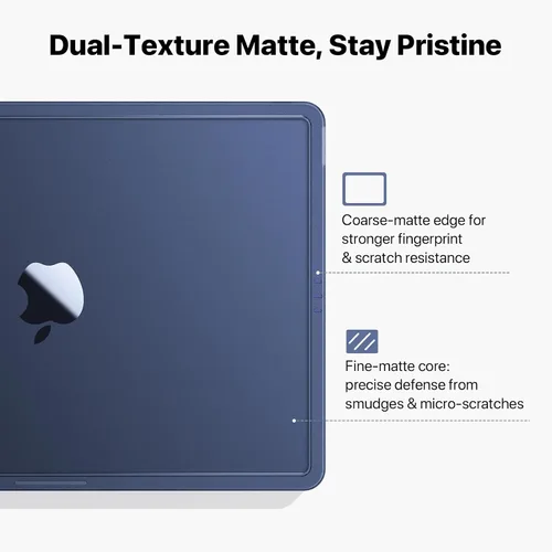 Miniatura 6 de Funda compatible con MacBook Air de 13 pulgadas M5 M4 M3 M2 2026 2025-2022, [color oficial 100% coincidencia] Funda protectora rígida para laptop +