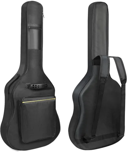 Mdvora Bolsas de guitarra – Paquete de 1/2/3 bolsas de concierto, 38-41 pulgadas, funda para guitarra eléctrica y acústica, Oxford impermeable, dos