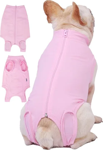 Miniatura 12 de Traje de recuperación de cirugía para perros – Después de la esterilización, heridas abdominales después de la recuperación quirúrgica, antilamida