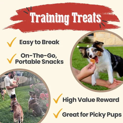 Miniatura 3 de Farm To Pet - Golosinas de entrenamiento para perros - Chips de pollo, un solo ingrediente - 4 onzas, magras, totalmente naturales, golosinas