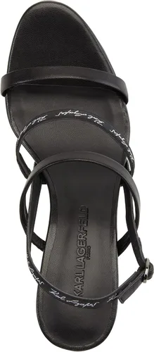 Miniatura 4 de Karl Lagerfeld Paris DEXTRA - Sandalias de tacón con correa al tobillo para mujer
