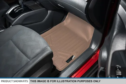 Miniatura 3 de maxfloormat Piso Esteras para Kia Sorento (2011 – 2013) Primera Fila Set (Bronceado)