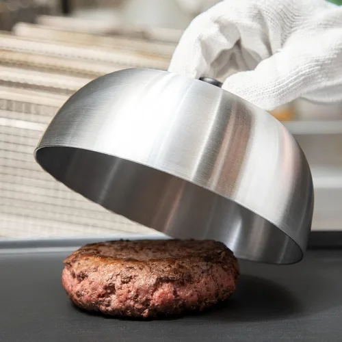 Miniatura 7 de Carlisle FoodService Products 60103 Cubierta de aluminio para hamburguesas/cúpula de fusión de queso, 6