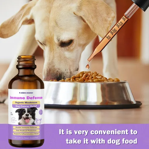 Miniatura 9 de Suplementos para el cáncer de perro – Pet Critical Guard – Defensa inmunológico, salud celular, antioxidantes con hongo cola de pavo – Suplemento