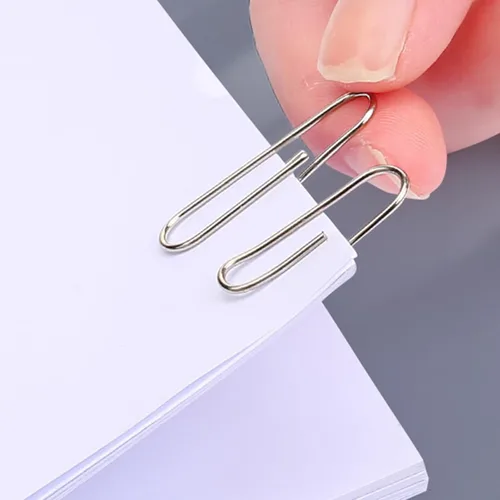 Miniatura 6 de Clips de papel medianos, clip de papel de tamaño mediano, 700 clips de suministros de oficina para papeleo, ideal para el hogar, la escuela