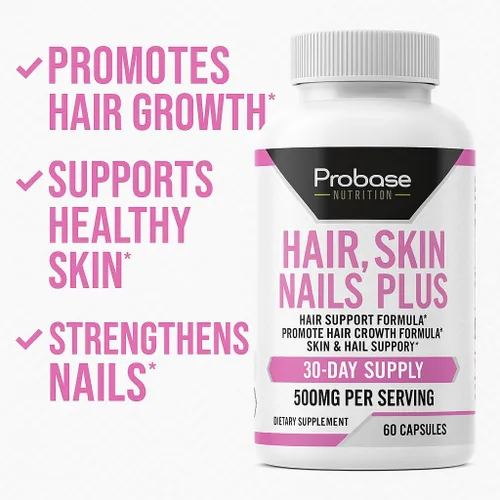 Miniatura 6 de Probase Nutrition Cabello, piel y uñas más 60 cápsulas de suministro para 30 días