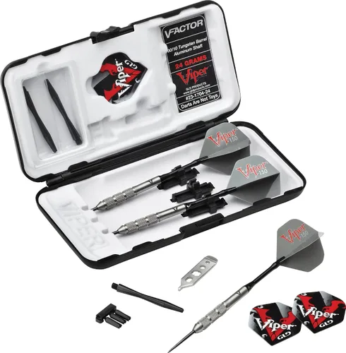 Miniatura 4 de Viper V-Factor - Dardos de punta de acero de tungsteno al 90% con estuche de almacenamiento/viaje