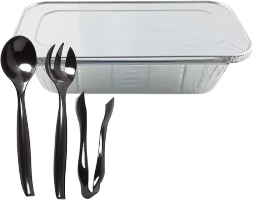 Miniatura 3 de Sartén de aluminio profundo de tamaño completo sin tapas (20)