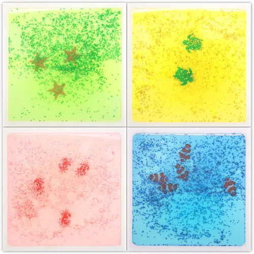 Miniatura 11 de Art3d Alfombrillas de agua sensoriales para bebés para niños autistas