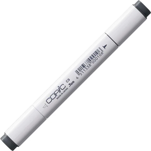 Miniatura 30 de Copic Marcador de alcohol clásico, de doble punta, BG13-Copic, verde menta