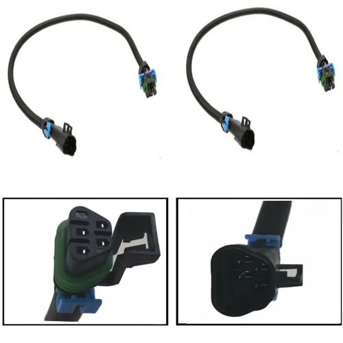Miniatura 2 de 2 unidades de arnés de sensor negro de 12 pulgadas para Chevrolet C6 Corvette 2005-2013, Chevrolet let Camaro 2010-2013, 2005-2013 GM, LS2 LS3 LS7