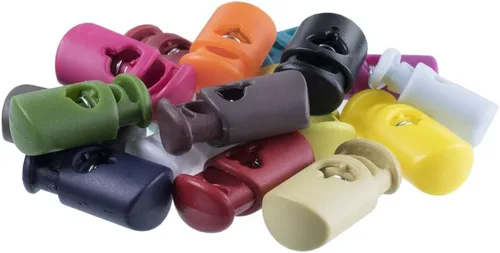 Miniatura 3 de West Coast Paracord Abrazadera de bloqueo de cable de plástico resistente de un solo orificio para cuerda de paracaídas, cordones, cuerda elástica
