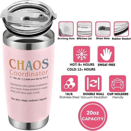 Miniatura 3 de KatAndNat Regalos de agradecimiento para mujeres, jefa, compañera de trabajo, gerente, oficina, enfermera, empleada - Regalos para coordinadora