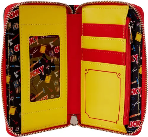 Miniatura 4 de Loungefly Cartera universal Chucky con cremallera alrededor