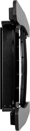 Miniatura 10 de Flash Furniture Charlestown – Silla plegable Adirondack de poliresina para interiores o exteriores, resistente a la intemperie, color negro