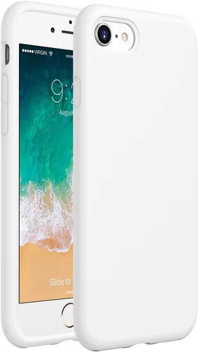 Miniatura 11 de CellEver Funda de silicona resistente para iPhone SE 2022 (3ª generación)/iPhone SE 2020 (2ª generación)/iPhone 8/7 - Protección militar contra