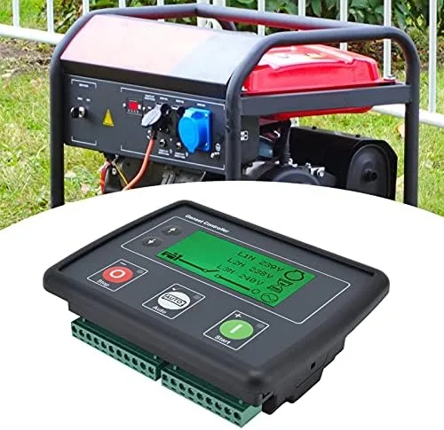 Miniatura 3 de Luqeeg Controlador de generador DSE4510, controlador de generador de pantalla LCD, controlador de grupo electrógeno de parada de arranque