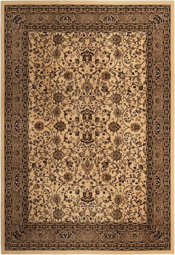 Miniatura 526 de Unique Loom Colección Sialk Hill - Alfombra de área Washington (3 pies 3 pulgadas x 5 pies 3 pulgadas, rectángulo, burdeos/crema)