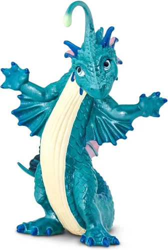 Miniatura 6 de Safari Ltd. Figura de dragón oceánico, figura detallada de dragón de 6 pulgadas, juguete mítico para niños, niñas y niños a partir de 4 años