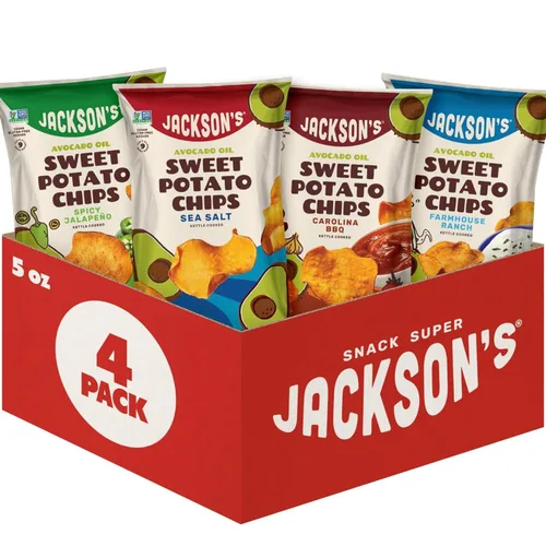 Miniatura 13 de Jackson's Paquete variado de aceite de aguacate (1.5 onzas, paquete de 10) sabor a sal marina, rancho y barbacoa, apto para alérgenos, sin gluten