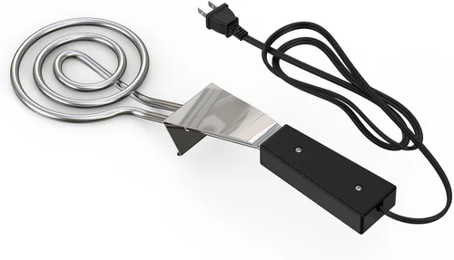 Miniatura 2 de Arrancador de carbón eléctrico de 700W para parrilla de barbacoa ahumador, chimenea, fogata, estufa - Diseño con elemento calefactor en espiral