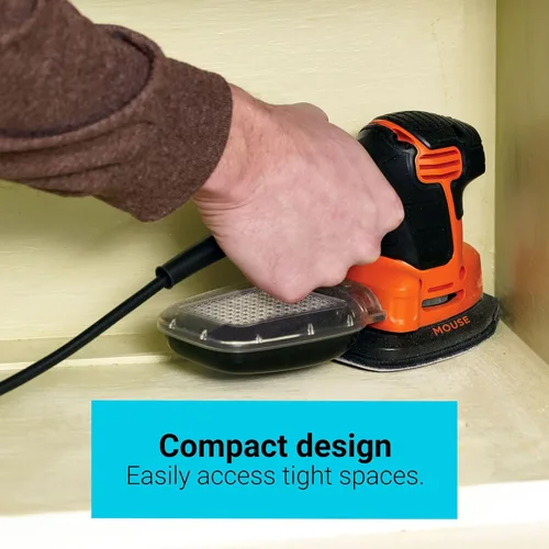 Miniatura 13 de Lijadora de detalles Black+Decker bdems600 Mouse