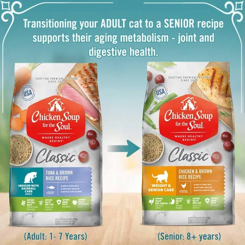 Miniatura 8 de Chicken Soup for the Soul Natural Premium Alimento seco para gatos adultos, primer ingrediente de carne real, sin subproductos, apoya la salud