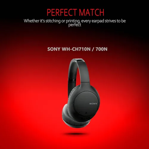 Miniatura 7 de Krone Kalpasmos Sony WH-CH700N - Almohadillas de repuesto para auriculares, piel de proteína para Sony WH-CH700N, compatibles con Sony WH-CH710N