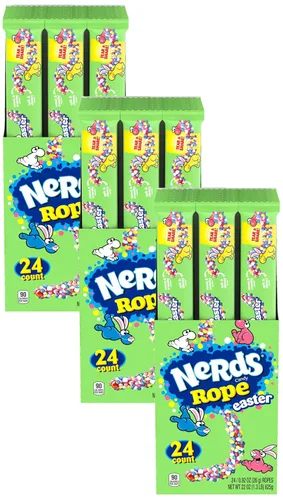 Miniatura 6 de NERDS Hoppin' Rope, caramelo de Pascua de primavera, 0.92 onzas (paquete de 24)