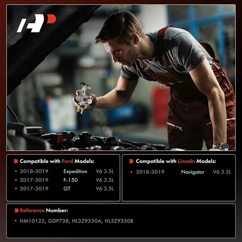 Miniatura 2 de A-Premium Bomba de combustible de alta presión de inyección directa compatible con Ford F150 2017-2019, Expedition 2018-2019, GT 2017-2019 y Lincoln