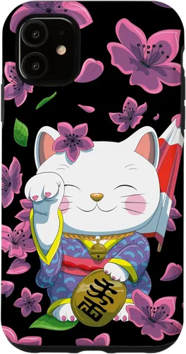 Miniatura 8 de Funda para iPhone 13 Pro Max Japanese Maneki Neko Lucky Cat