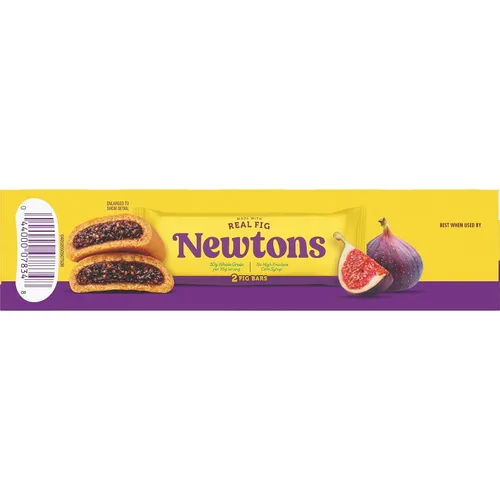 Miniatura 16 de NEWTONS - Barras de higo de fruta real horneadas suaves, galletas de higo, 10 paquetes de bocadillos (2 galletas por paquete)