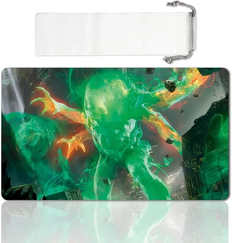 Miniatura 22 de Juego de mesa MTG Playmat Games Tamaño 60X35 cm CCG Compatible para MTG CCG RPG Juego de cartas coleccionables (Ajani Steadfast)