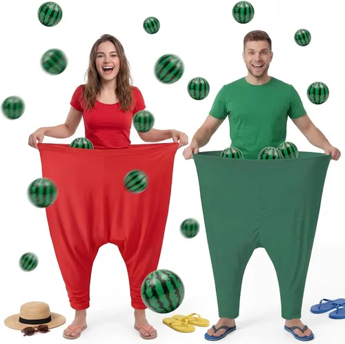 Miniatura 9 de Hollowfly Juego de pantalones de abuelita de primavera y Pascua, juego de pelota para lanzar y atrapar al aire libre para adultos, fiesta gigante
