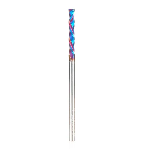 Amana Tool Spektra Extreme Tool Life - Broca de compresión en espiral de carburo sólido CNC, 46180-K-M, 0.118 in de profundidad x 0.827 in CH x