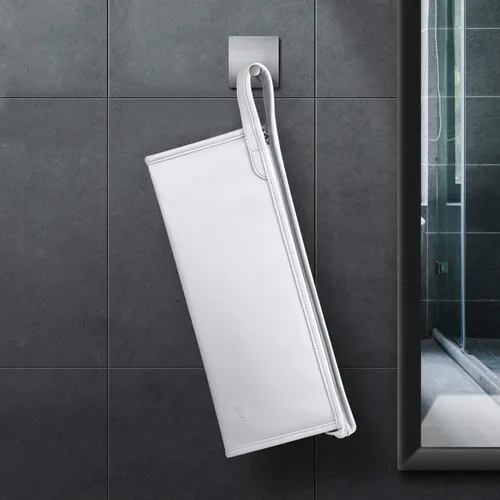 Miniatura 5 de Estuche de viaje de piel sintética portátil para Dyson Airwrap Styler/Dyson Supersonic Secador de pelo, impermeable, antiarañazos, a prueba de Negro