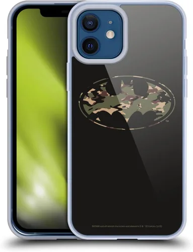 Miniatura 369 de Head Case Designs Funda de gel con licencia oficial de Batman DC Comics Bat Signal Logos [protección de grado militar] compatible con Apple iPhone 7
