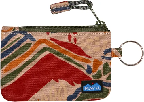 Miniatura 39 de KAVU Stirling Cartera delgada de lona de algodón con cremallera de doble cara