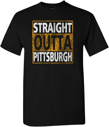 Miniatura 11 de Xtreme Apparrel Camiseta de hombre Straight Outta para aficionados al fútbol