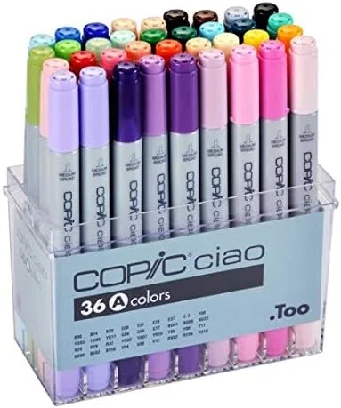 Copic Juego de marcadores Ciao 36A Color