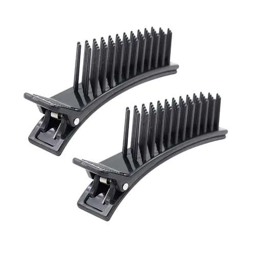 Miniatura 6 de Uonlytech 2 pinzas para el cabello para corte de peinado, pinzas de peluquería, pinzas para el cabello para mujeres y niñas, tamaño grande