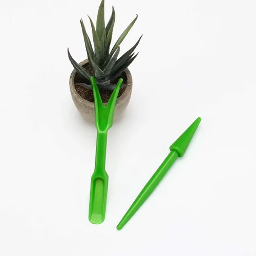 Miniatura 7 de Coolrunner Juego de 6 dispensadores de semillas de siembra, maceta de mano ajustable para jardín, herramienta de sembradora de plantas de flores