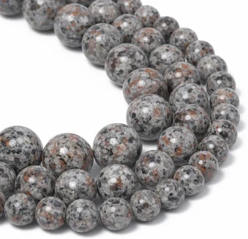Miniatura 52 de 60 cuentas de turquesa de concha blanca, cuentas redondas sueltas de piedra natural de 0.236 pulgadas para hacer joyas, aretes, collares, Turquesa