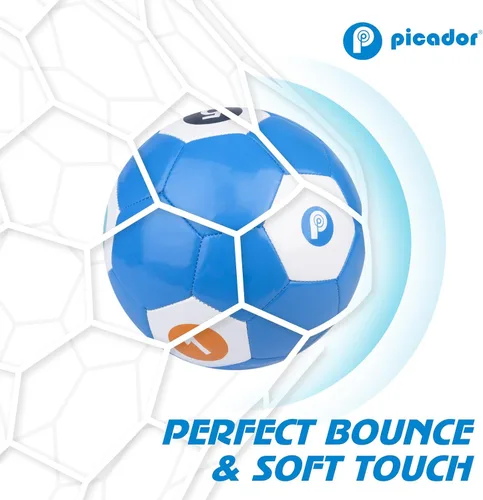 Miniatura 4 de Picador Size 4 Soccer Ball - Kids Aged 4-6 6-8 8-12 Outdoors Sports Training Ball Recreation Playing Ball Teens Girls Boys Children Youth Back to